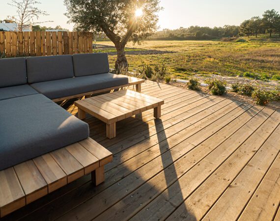 how to maintain a wood deck
