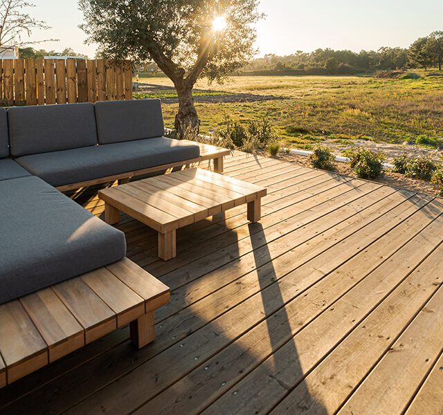 how to maintain a wood deck