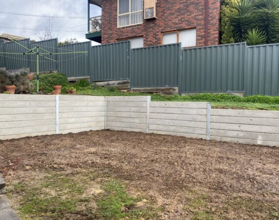 Ivanhoe | Landscaping & Retaining Wall | Orb Excavations